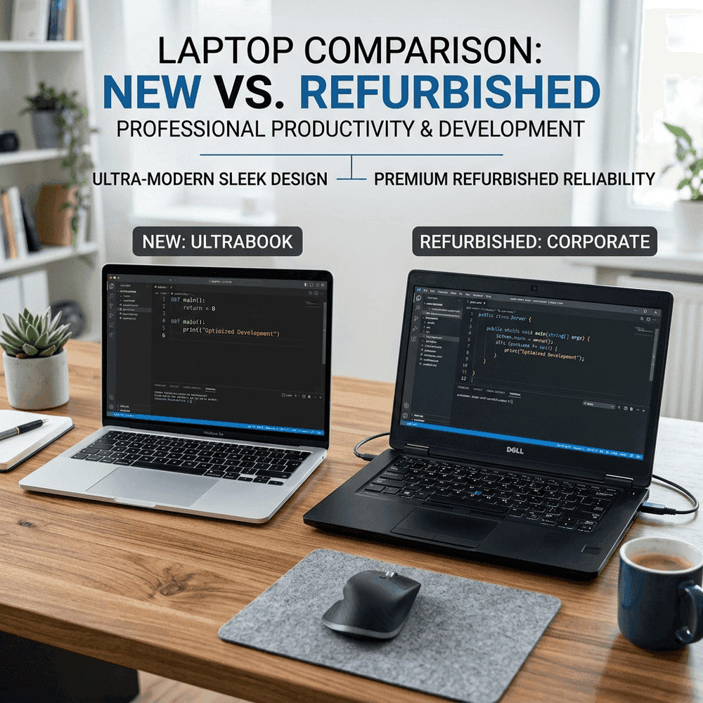 Refurbished vs New Laptop: Which is Better for Jaipur Buyers in 2026?