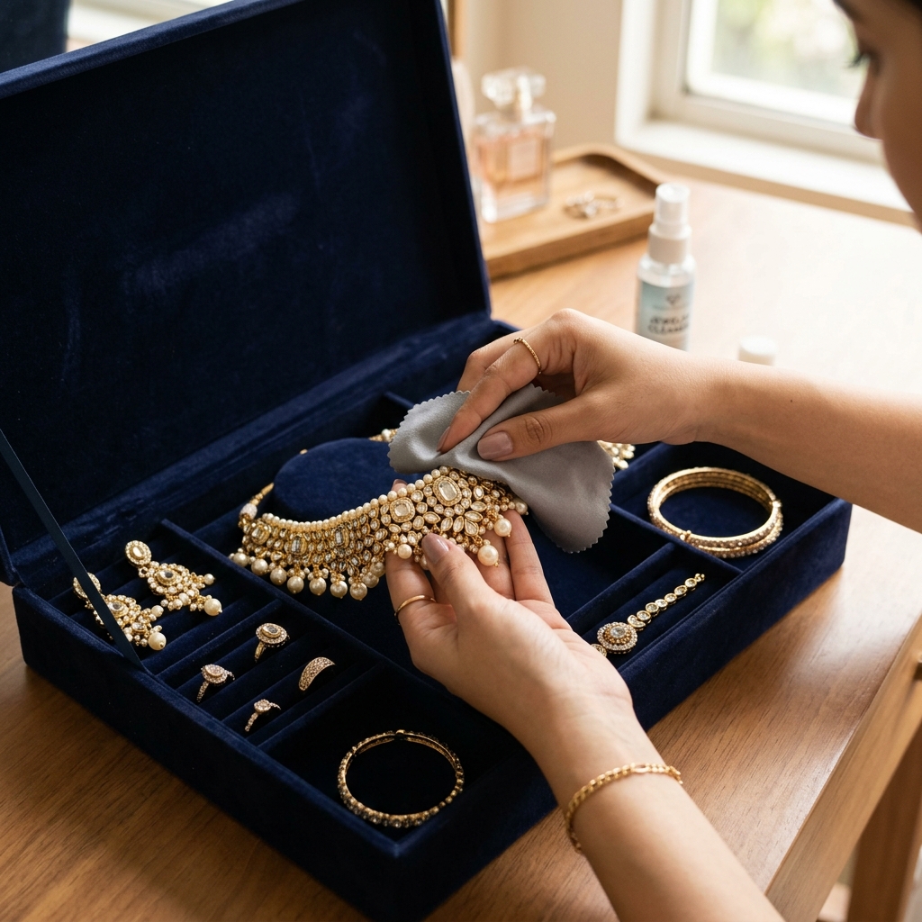 Artificial Jewellery Care