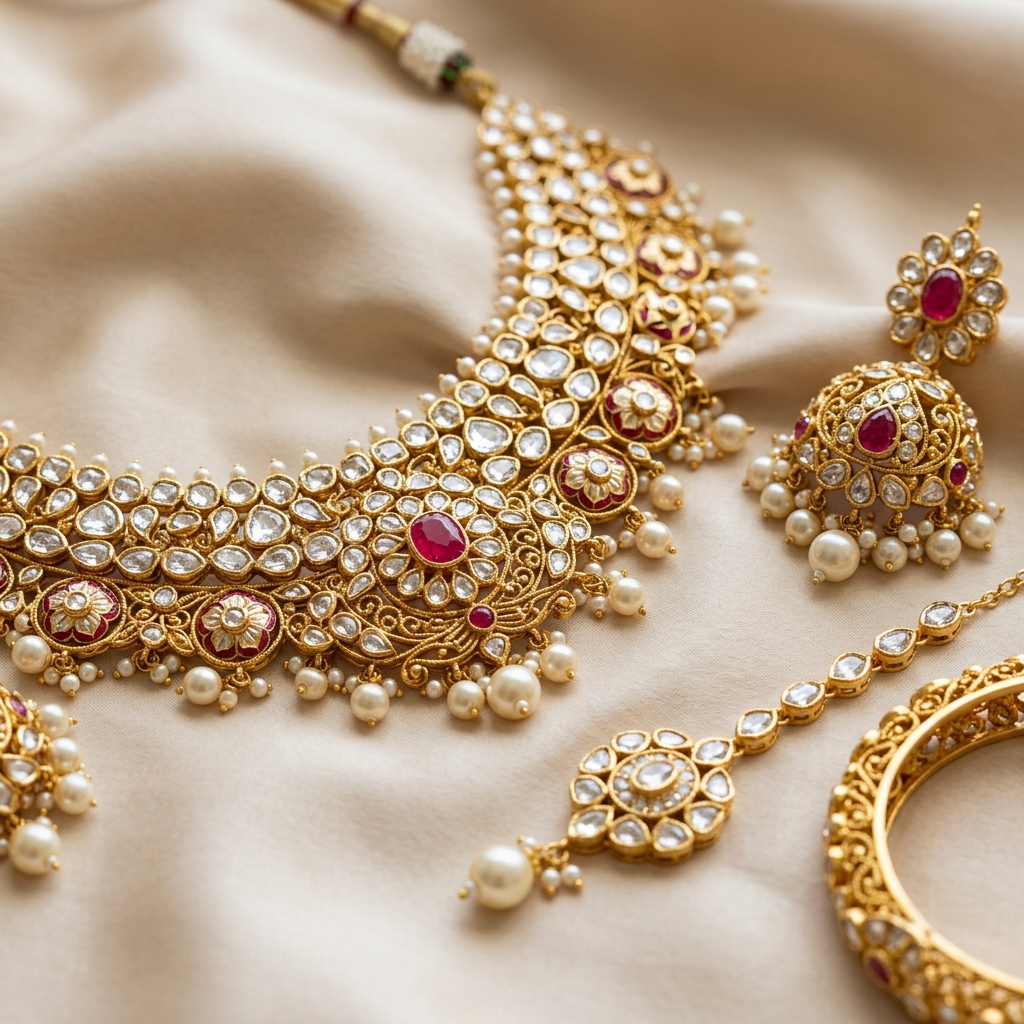 Beautiful Kundan Jewellery